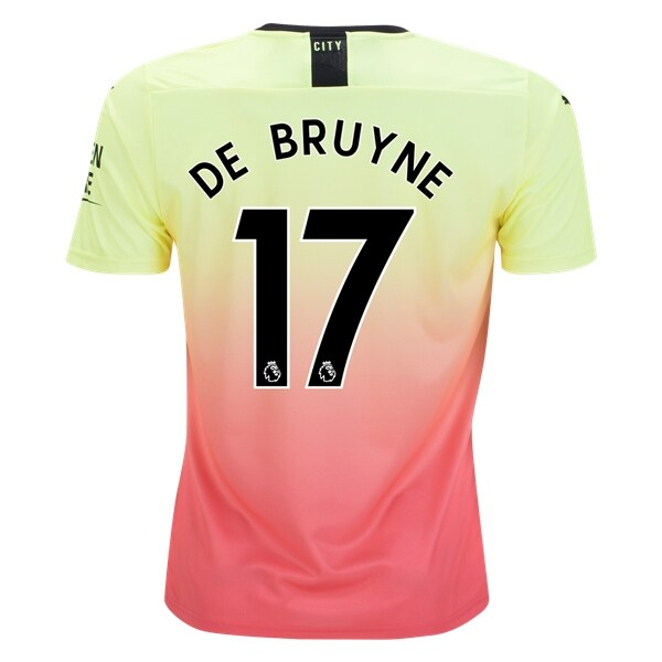2019-20 MANCHESTER CITY THIRD De Bruyne #17 SOCCER JERSEY SHIRT