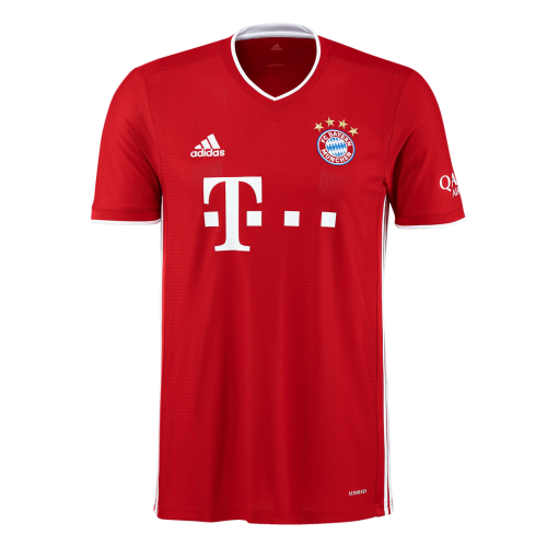 20-21 Bayern Munich Home Red Soccer Jersey