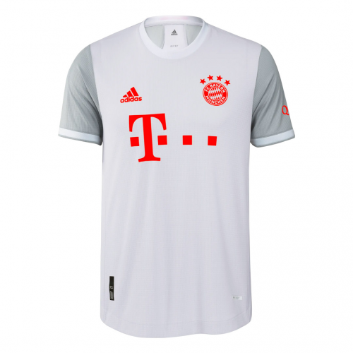 20-21 Bayern Munich Away White Soccer Jersey (Player Version)